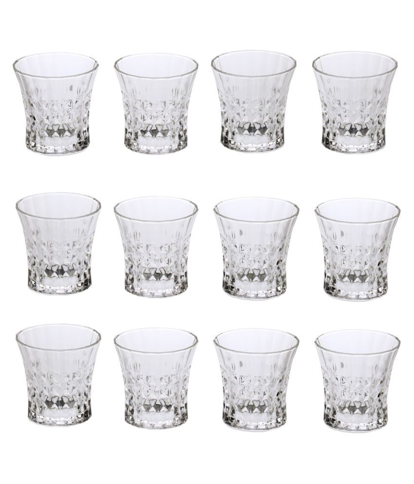    			Somil Whisky  Glasses Set,  200 ML - (Pack Of 12)