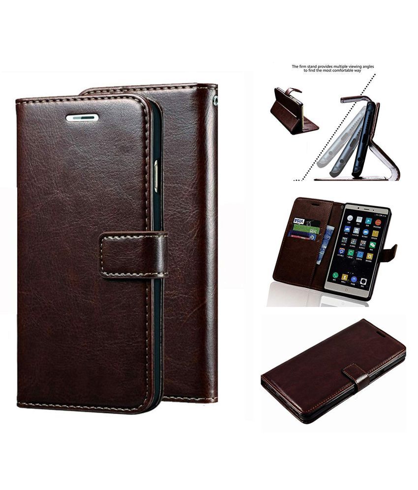 HTC Desire 10 Pro Flip Cover by Designer Hub Coffee