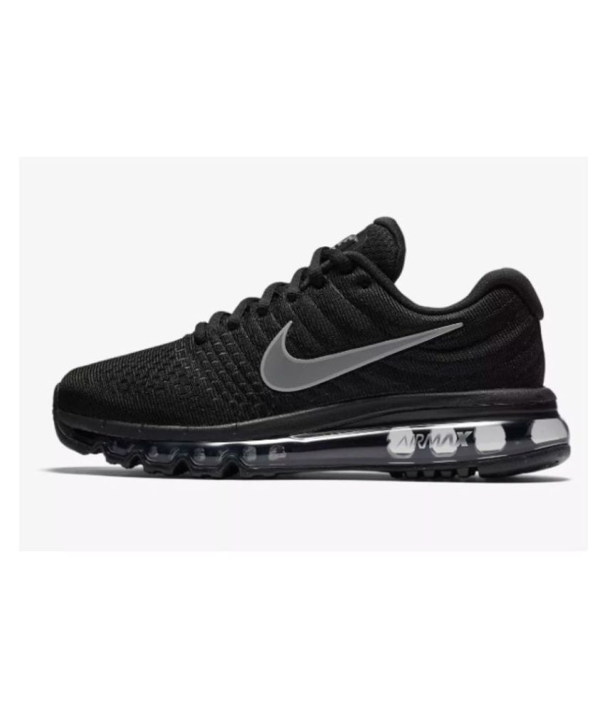 black air max sneakers