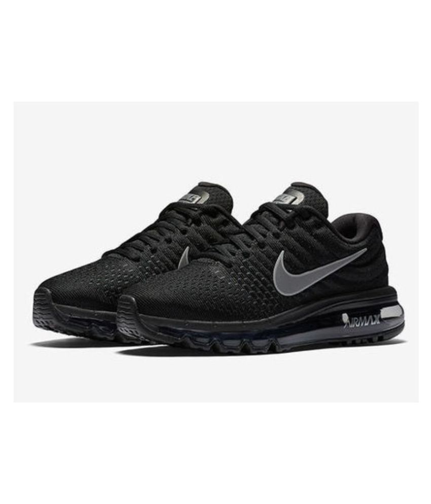 black air max sneakers