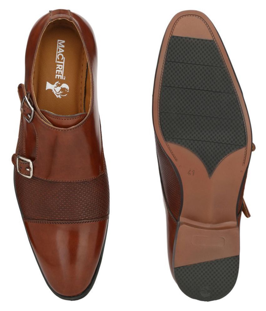 Mactree Monk Strap Artificial Leather 