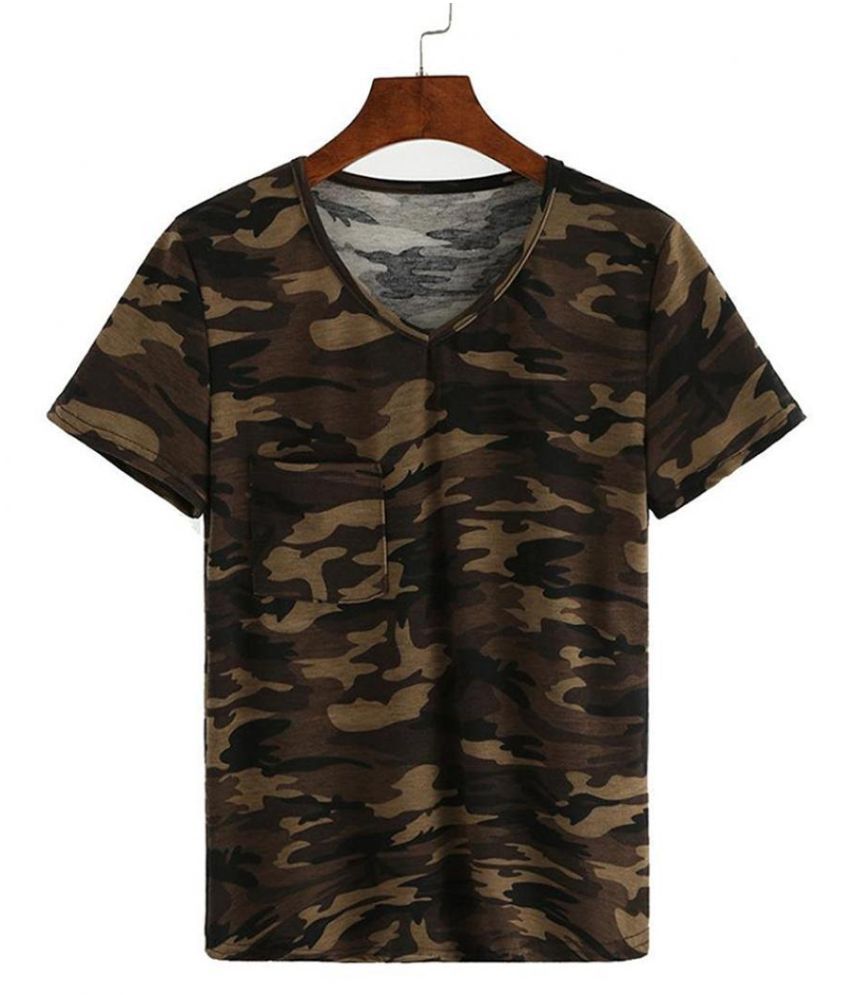 army print t shirt women's