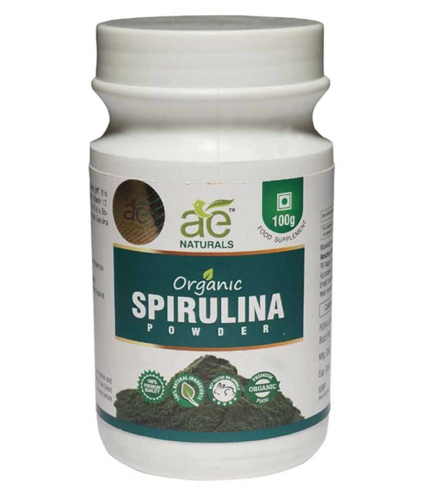 AE Naturals Spirulina Powder for Diabetes 100g Buy AE Naturals