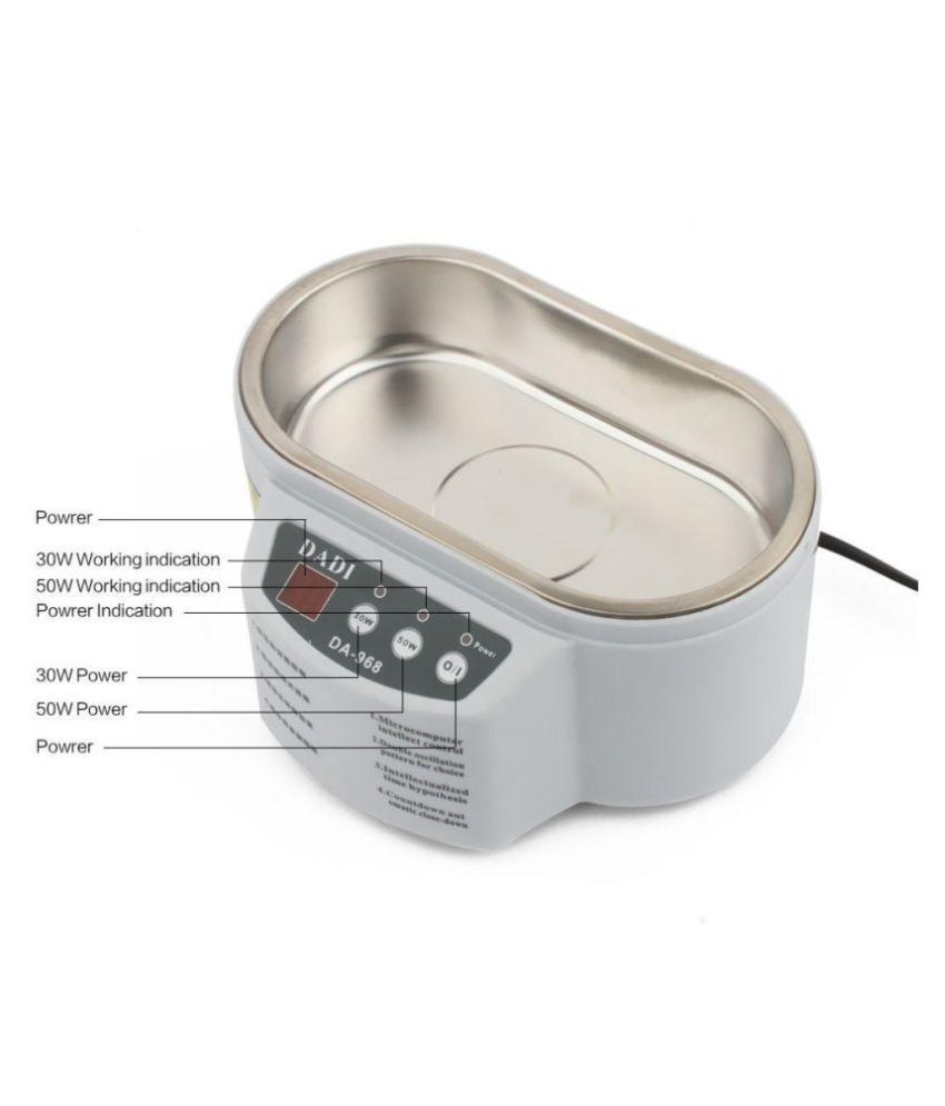 TechTest 50w Ultrasonic Cleaner For Spectacles Lens Specs Home & Car