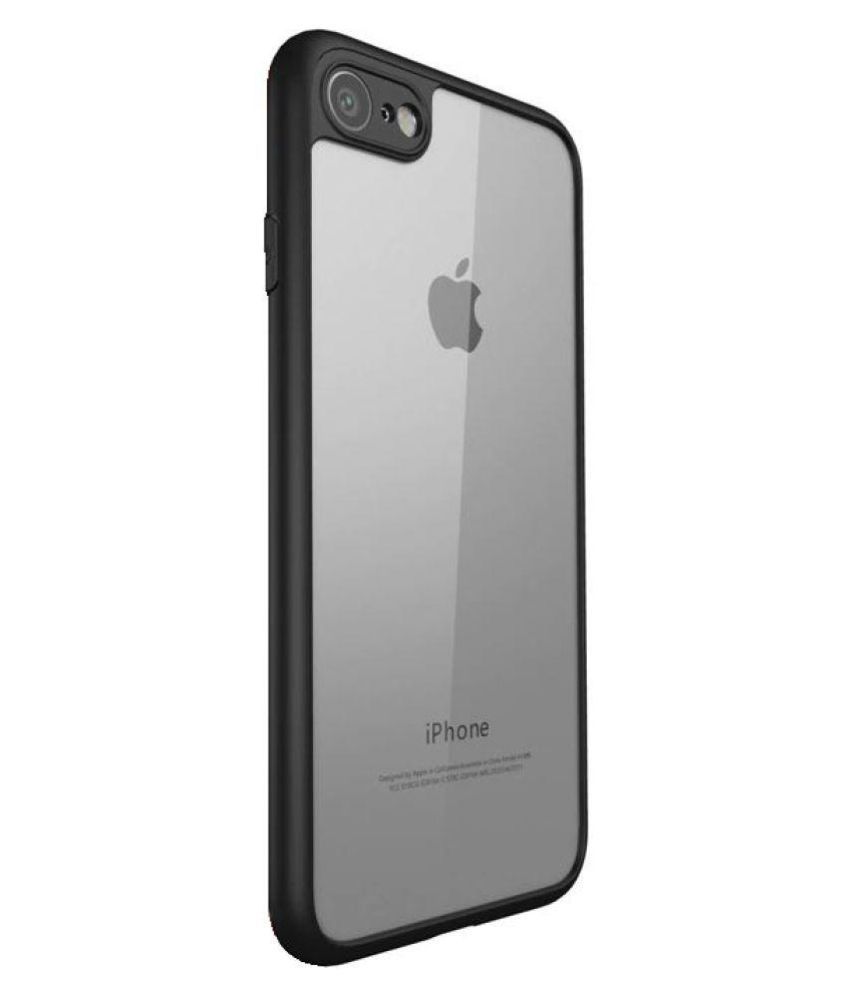Apple Iphone 6s Bumper Cases Dealclues Black Transparent Bumper All Sides Protection Plain Back Covers Online At Low Prices Snapdeal India