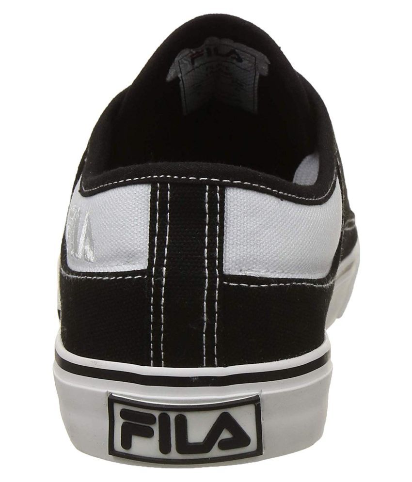 fila sneakers men black