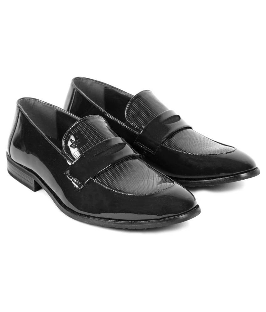 Arrow Slip On Genuine Leather Navy Formal Shoes Price in India- Buy ...
