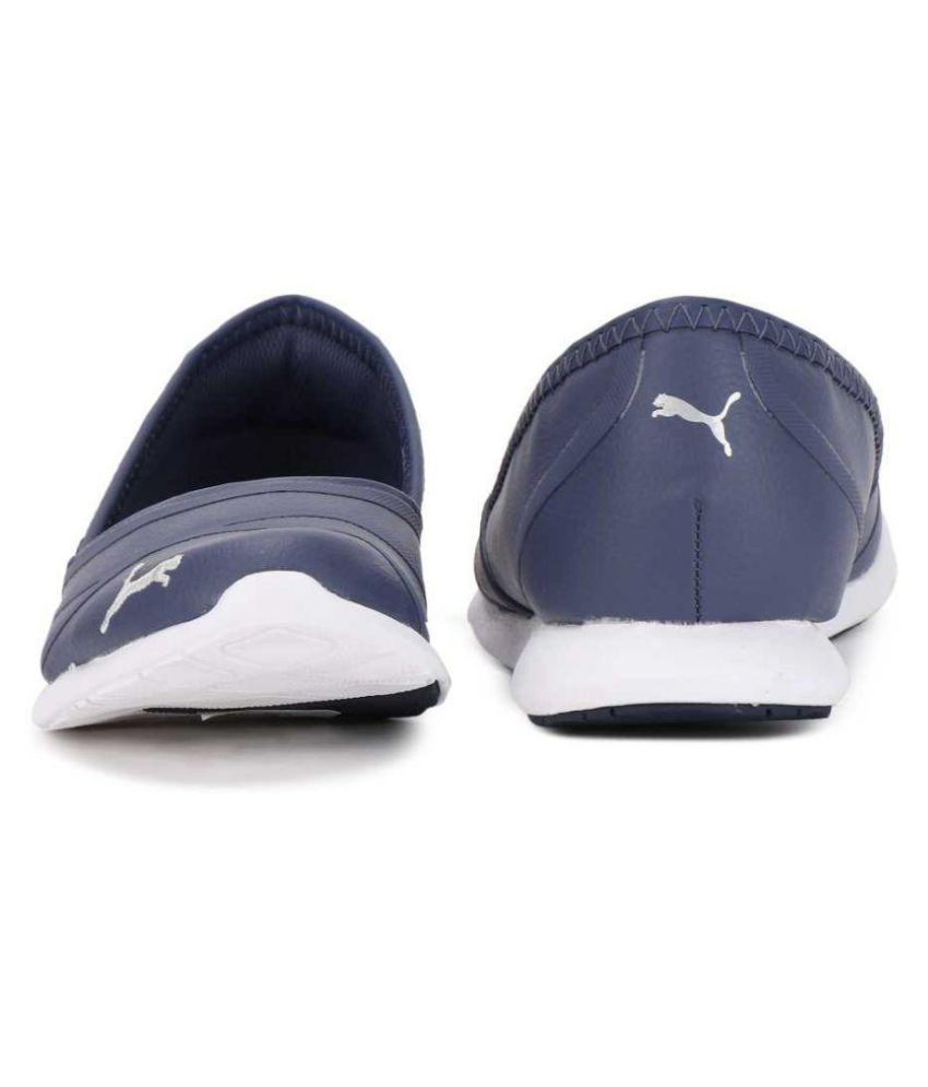 puma textured ballerinas