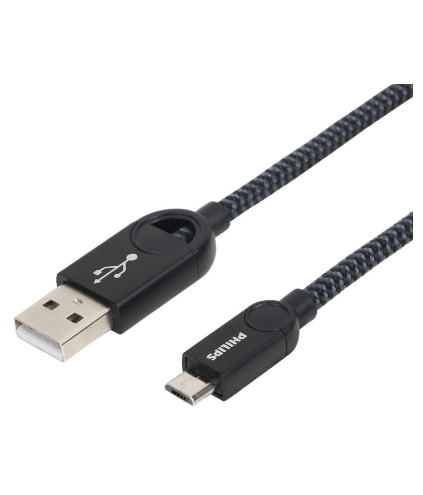 Philips USB Data Cable Black - 1.2 Meter - All Cables Online at Low ...