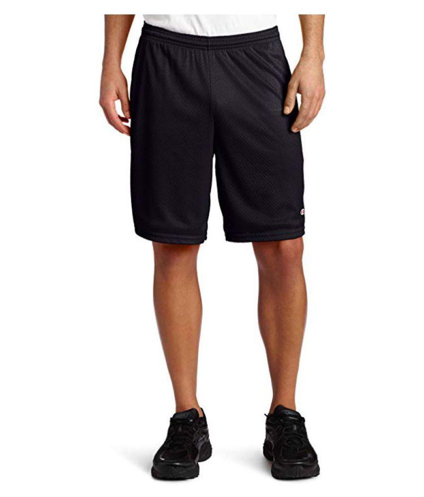 Uniq Products Black Polyester Football Shorts - Buy Uniq Products Black ...