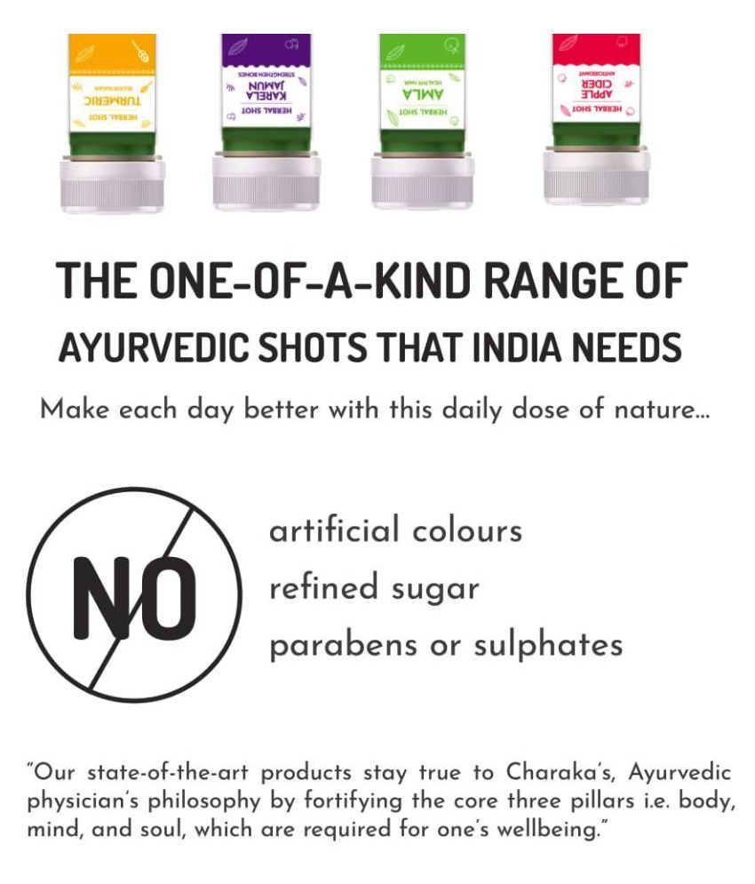 Herbasip Raw Turmeric juice Shots Fruit Juice 50 ml Pack of 30 Buy