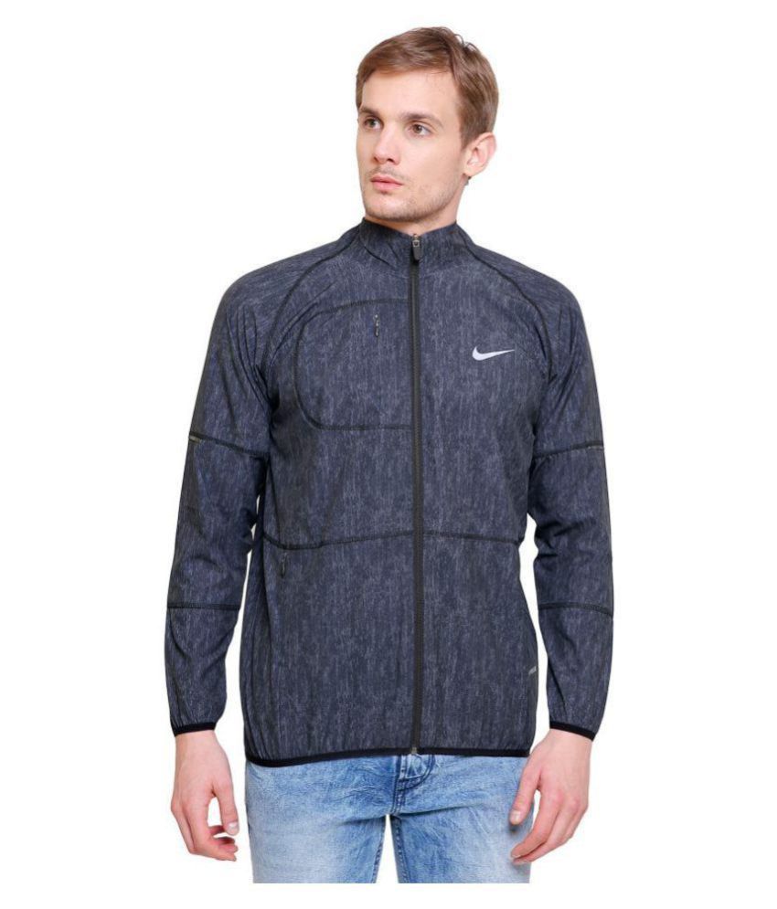 Nike Black Polyester Terry Jacket - Buy Nike Black Polyester Terry Jacket Online at Low Price in 