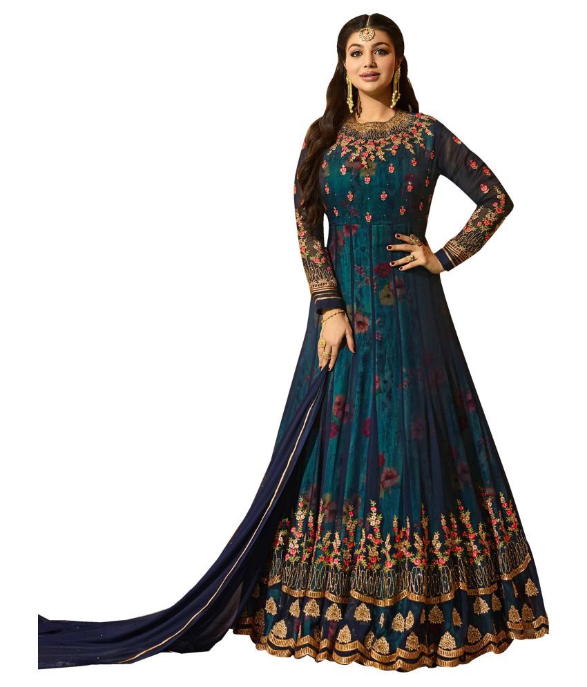 anarkali gown snapdeal