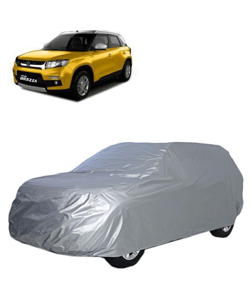 QualityBeast Car Body Cover for Maruti Suzuki Vitara Brezza Silver Buy