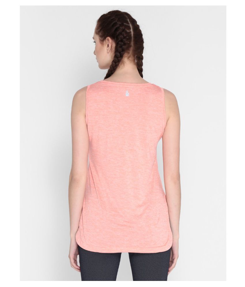 Alcis Polyester Tank Tops Pink Buy Alcis Polyester Tank Tops Pink