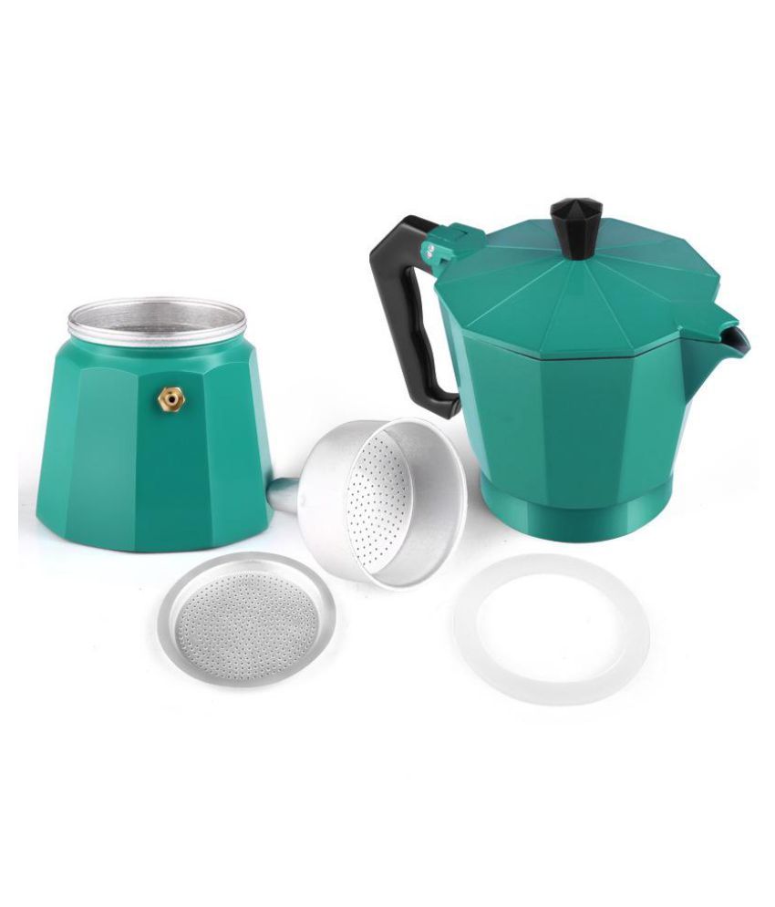 3 Colors Coffee Espresso Maker Filter Coffee Pots Aluminum Alloy