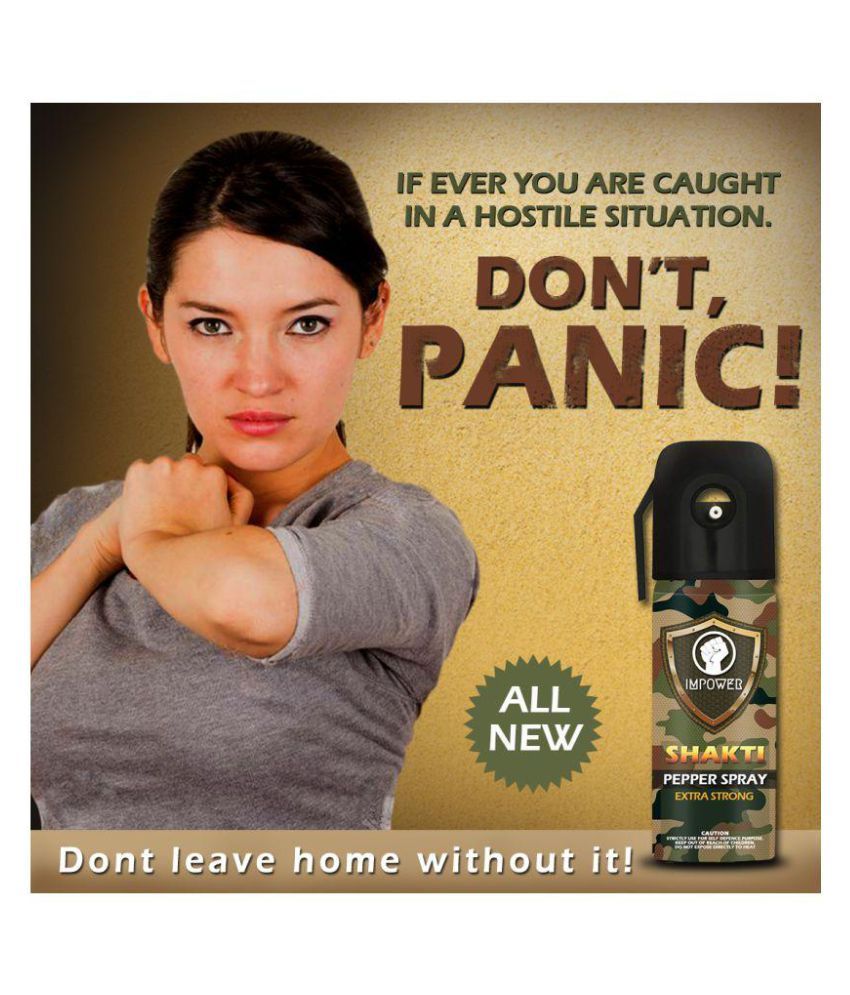 IMPOWER SHAKTI Self Defence For Woman safety Pepper Spray Pack of 1
