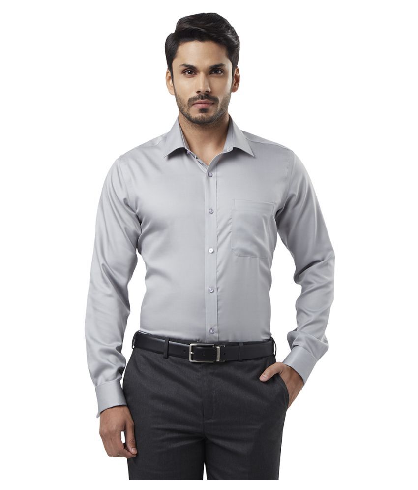 Raymond grey shirt clearance