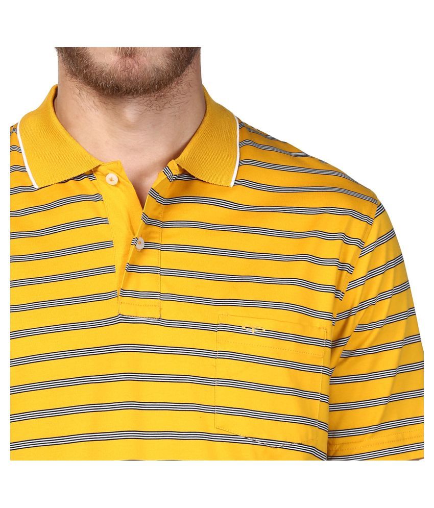 yellow half sleeve t shirt