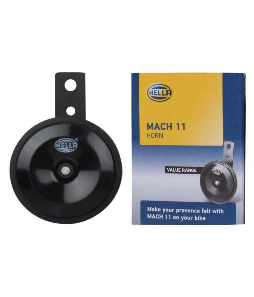 hella Bike Horn Mach 11 High Tone 1PC Applicable For Cars Bikes & Two