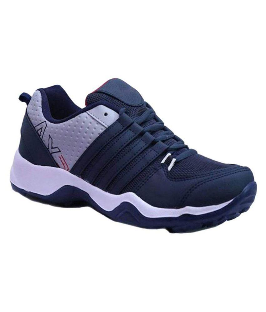 Tempo Blue Running Shoes - Buy Tempo Blue Running Shoes Online at Best ...
