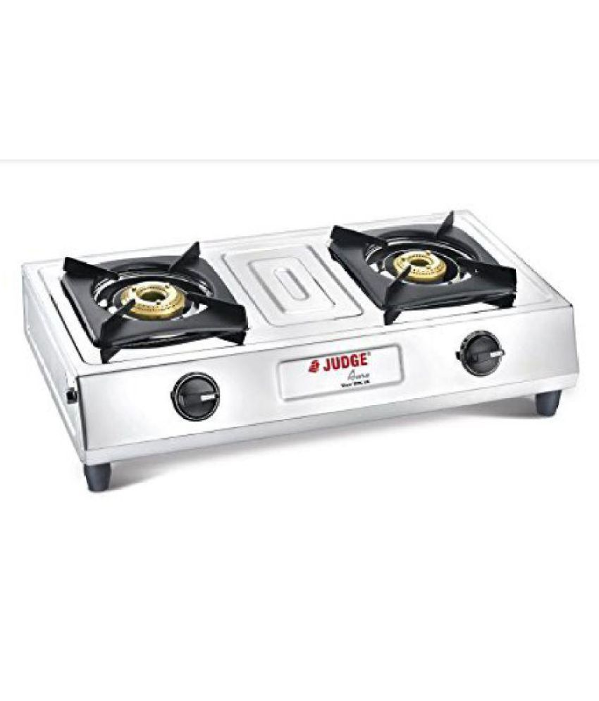JUDGE JAG01 "2 Burner" Manual Gas Stove Price in India Buy JUDGE