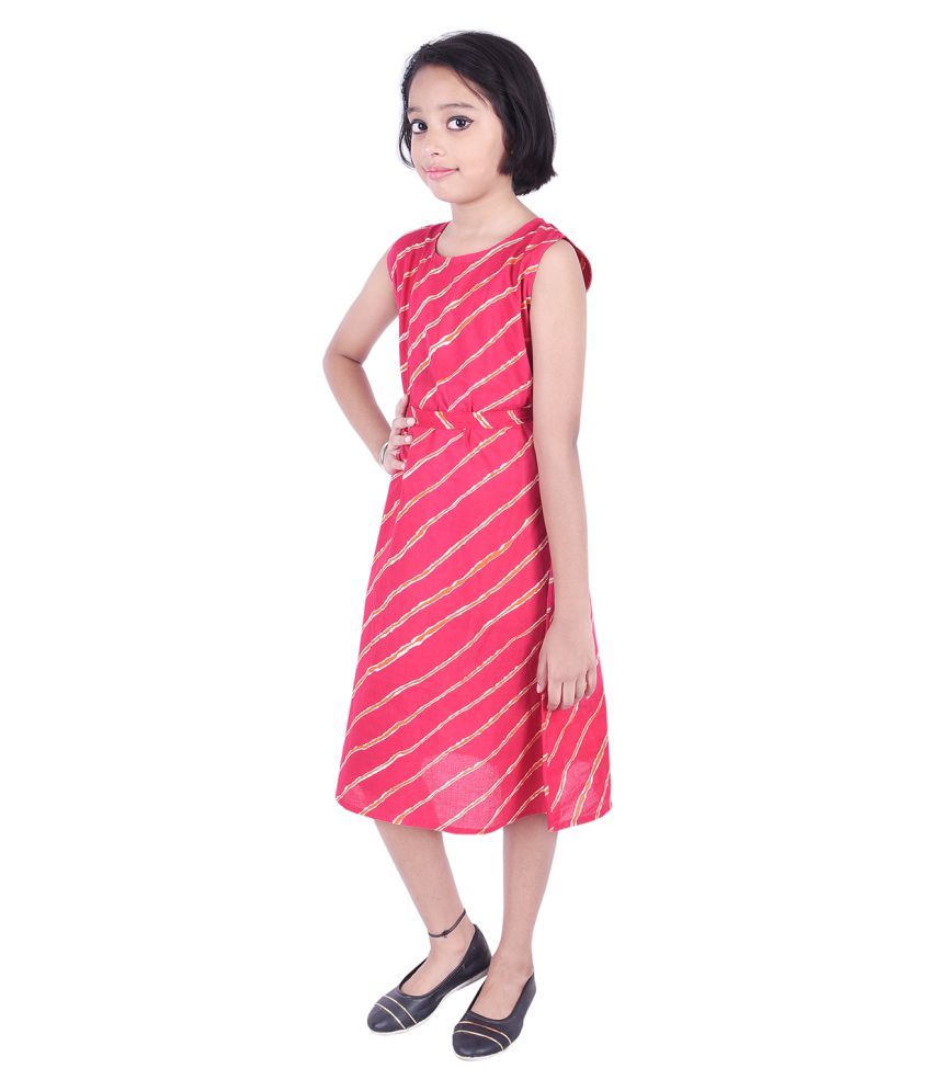 cotton printed frock design