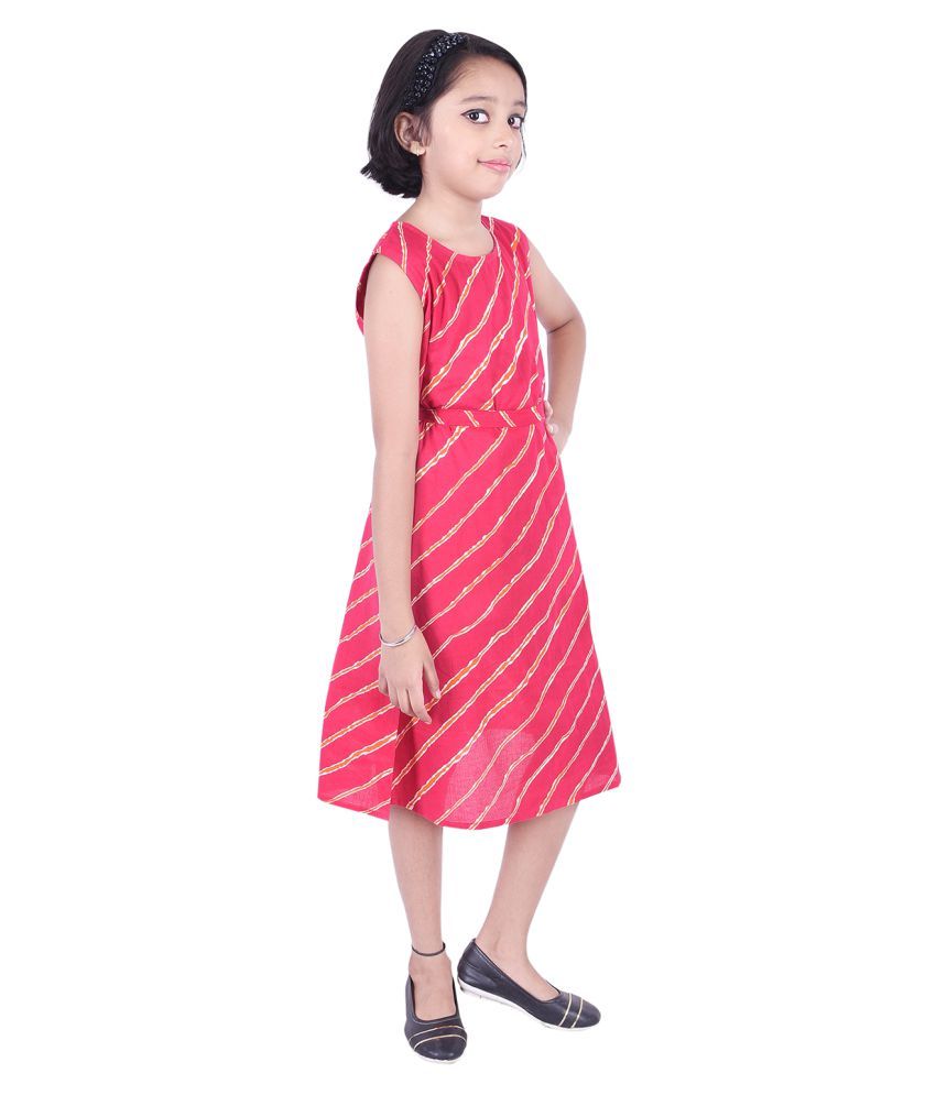 cotton printed frock design