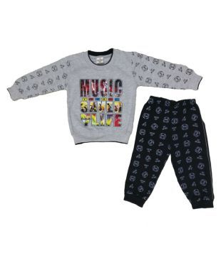 baby boy fleece suit