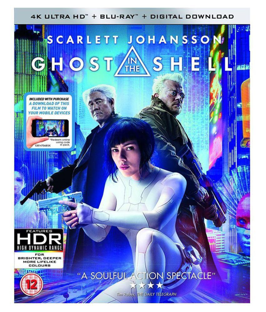 Ghost In The Shell 4k Uhd Digital Download Blu Ray English