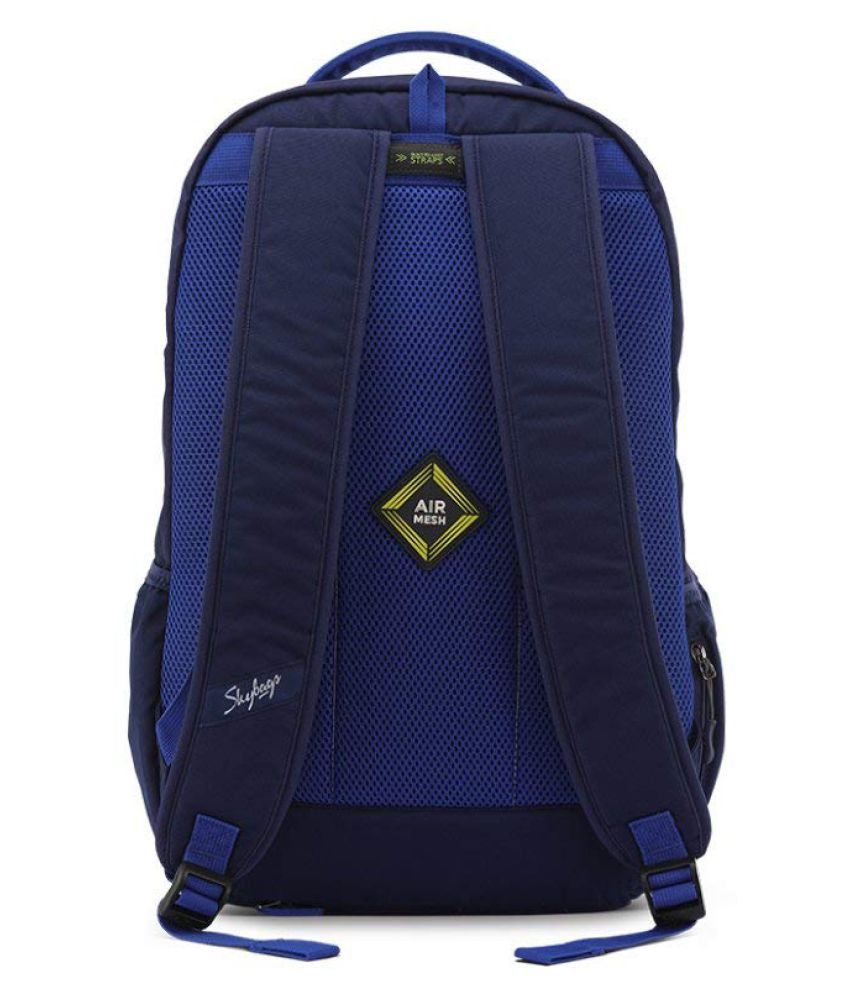 skybags felix 50 ltrs blue laptop backpack