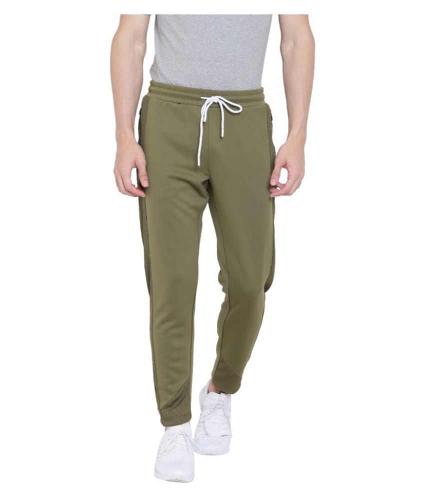 olive track pants