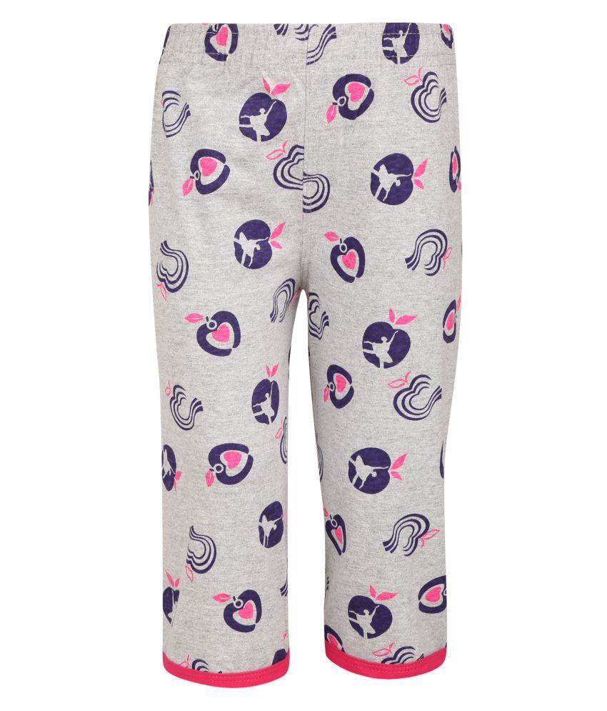     			Sini Mini - Multi Cotton Girls Capris ( Pack of 1 )