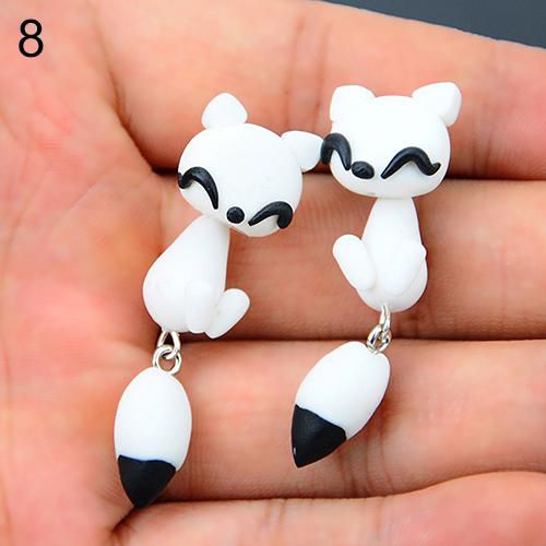 Women's Polymer Clay Animal Earrings Cute Cartoon Cat Ear Studs Earbobs  Jewelry Fashion Jewellery - Buy Women's Polymer Clay Animal Earrings Cute  Cartoon Cat Ear Studs Earbobs Jewelry Fashion Jewellery Online at