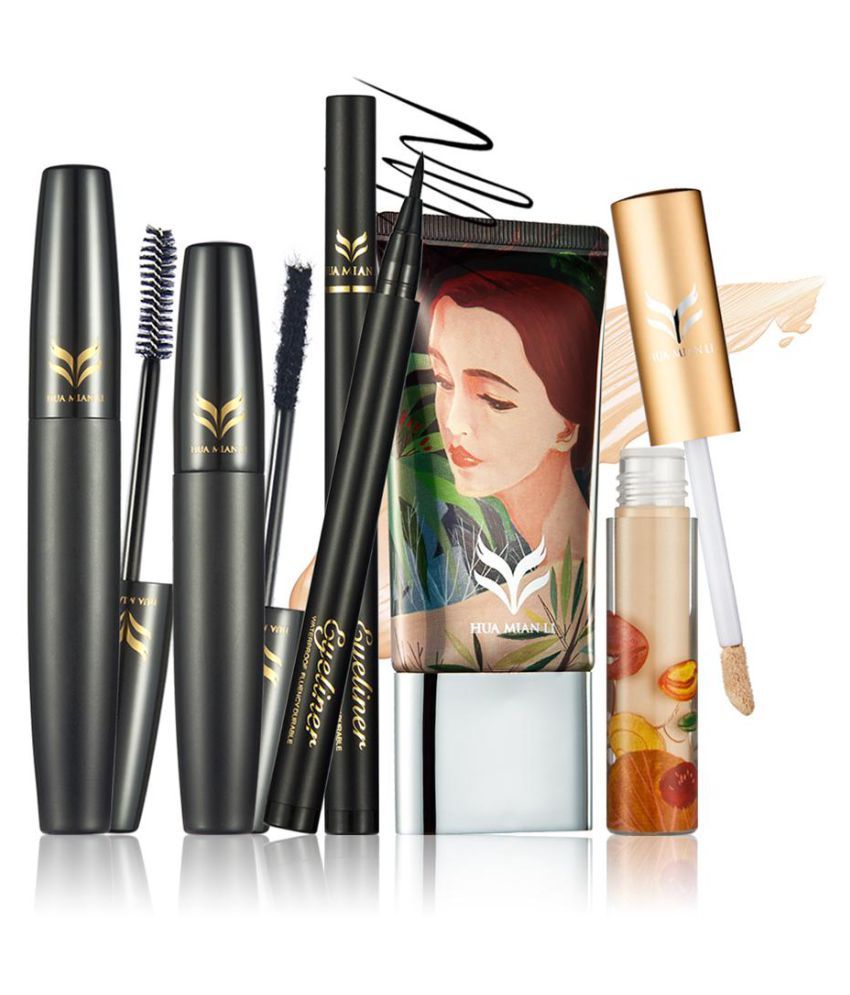 5pcs Set Lady Makeup Kits Mascara Eyeliner Pencil Liquid Foundation Concealer Buy 5pcs Set Lady Makeup Kits Mascara Eyeliner Pencil Liquid Foundation Concealer At Best Prices In India Snapdeal