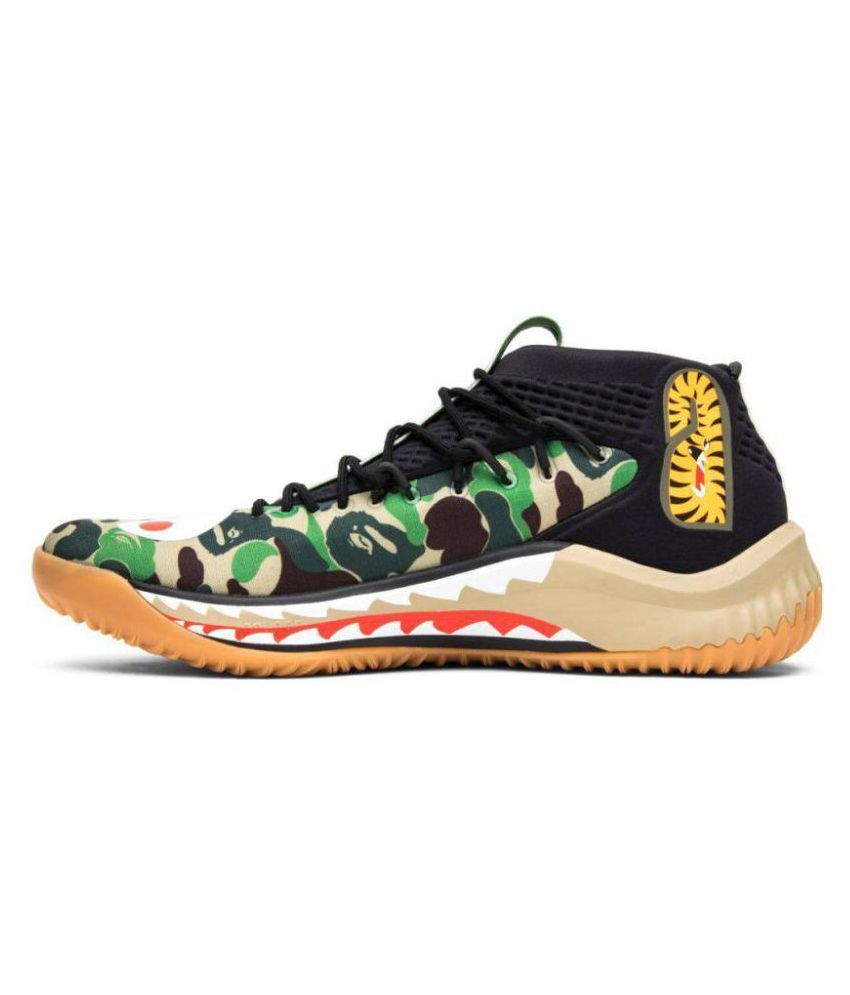 Adidas ORIGNAL�S DAME 4 BAPE 2019 Running Shoes Green Buy