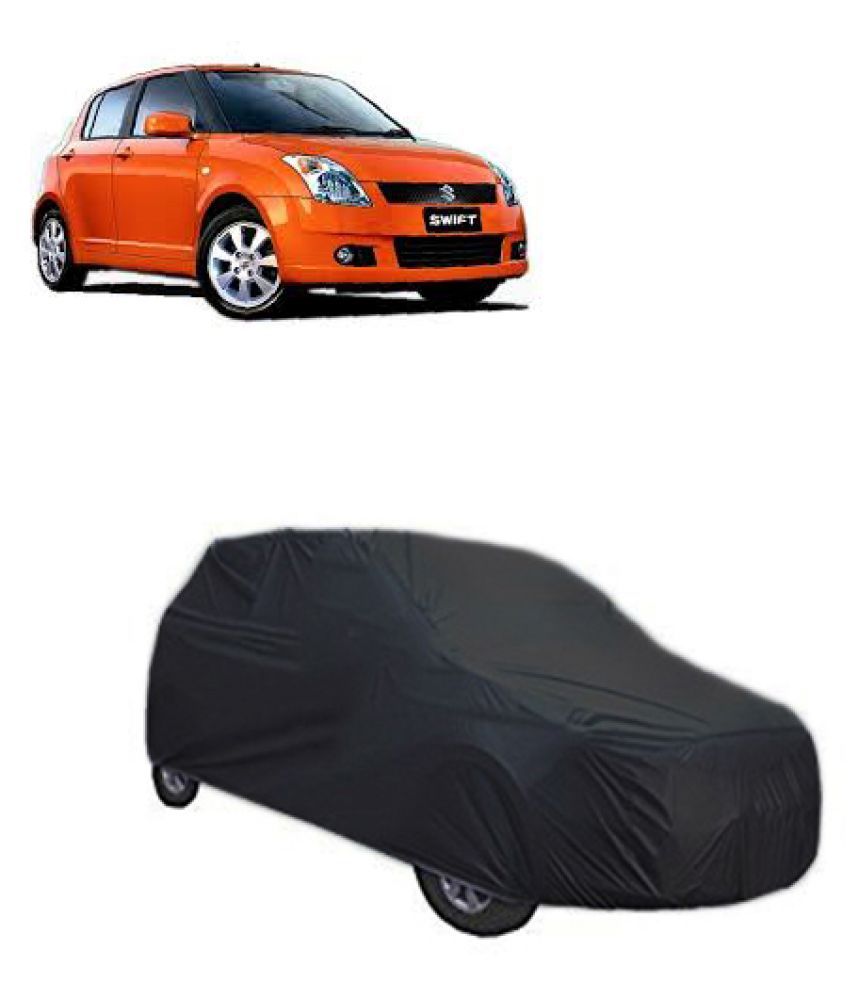QualityBeast Car Body Cover for Maruti Suzuki Swift [2010-2011] (Black