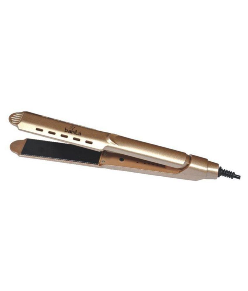 gold hair straightener