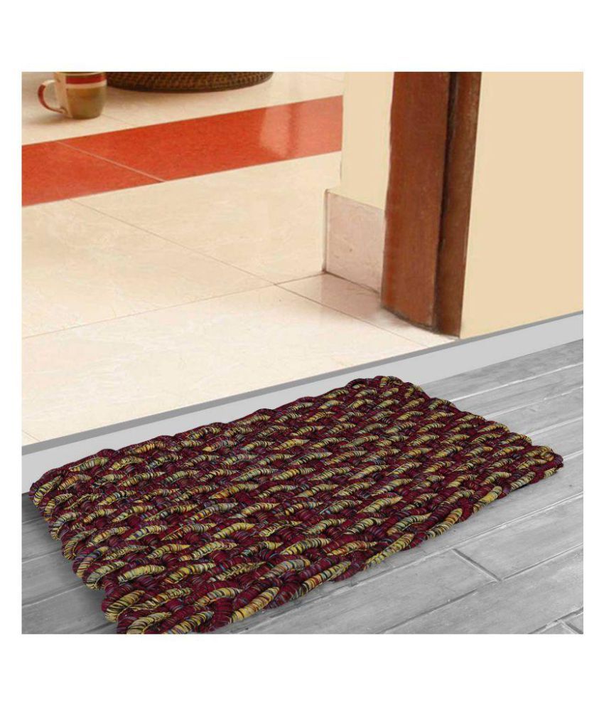     			E-Retailer Red Single Regular Outdoor Mat