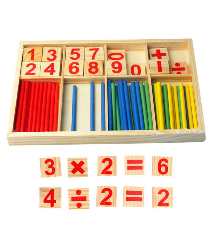 The Season Toys Math is a Game Intelligence & Counting Sticks & Activity Pre-... 