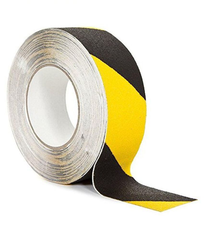 Buy Yellow/Black 48mm x 25 meter Length Floor Marking Tape (Manual ...