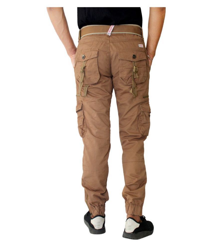 plt brown joggers