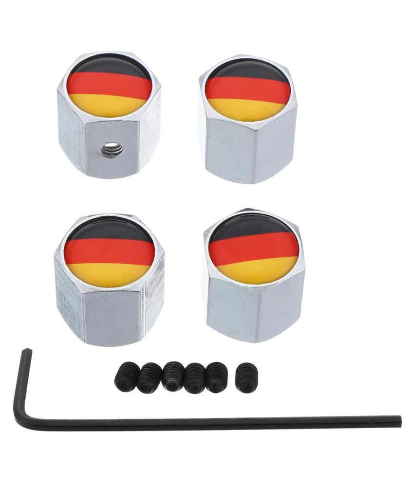 4PCS Universal Chrome Alloy Lockable Car Wheel Tyre Cover Rim Tire Valve Dust Caps Buy 4PCS