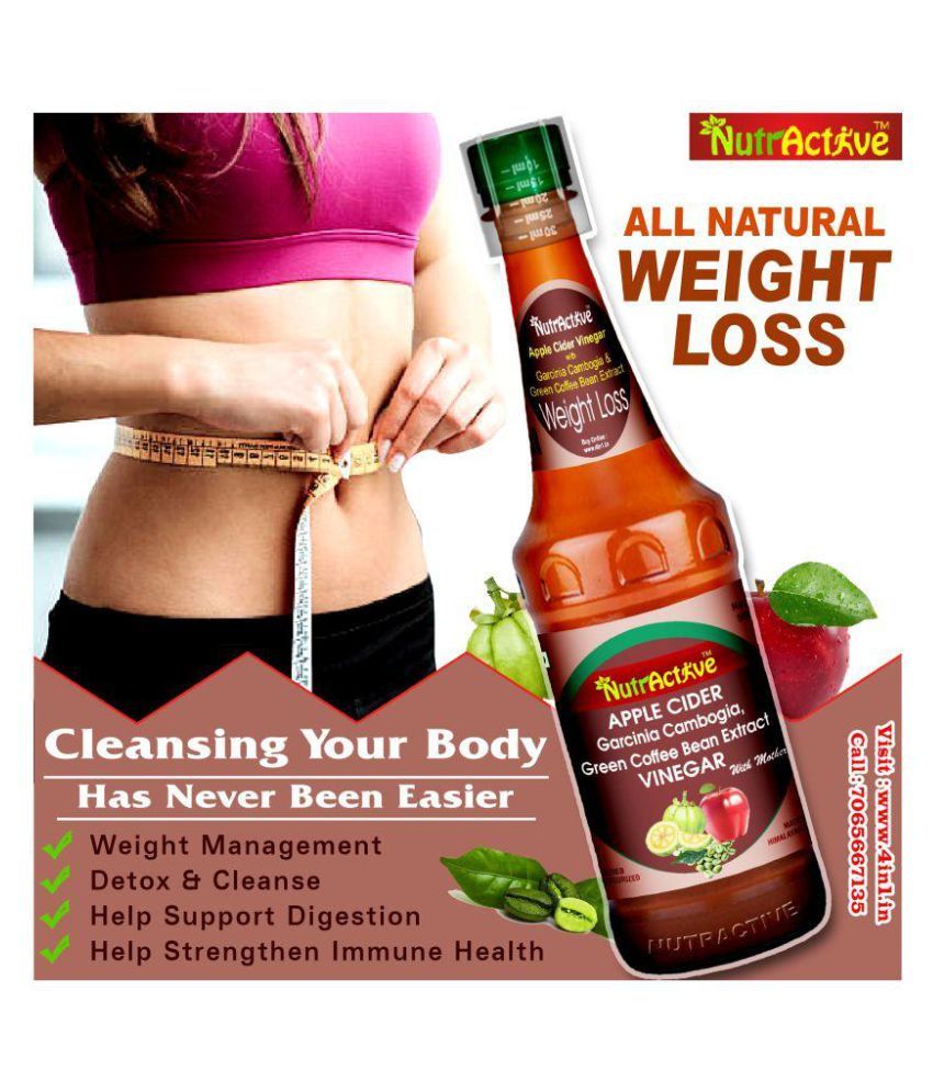 NutrActive Apple Cider Vinegar with Garcinia Cambogia and Green Coffee