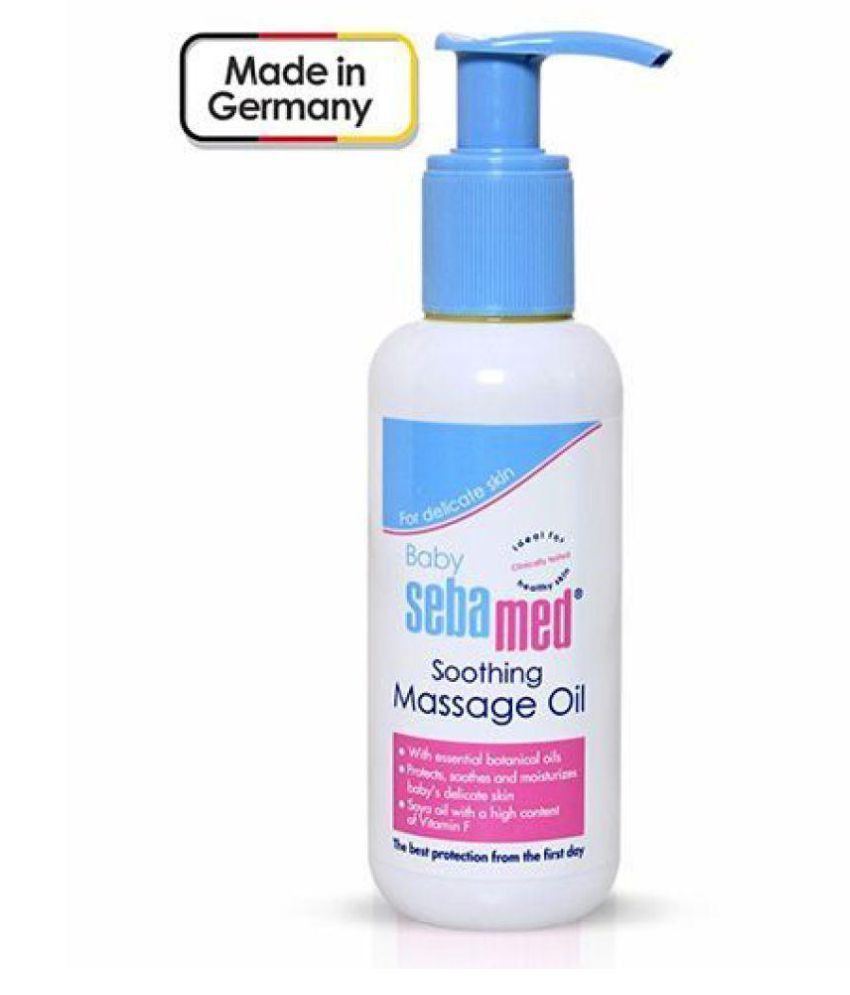 sebamed soothing massage oil
