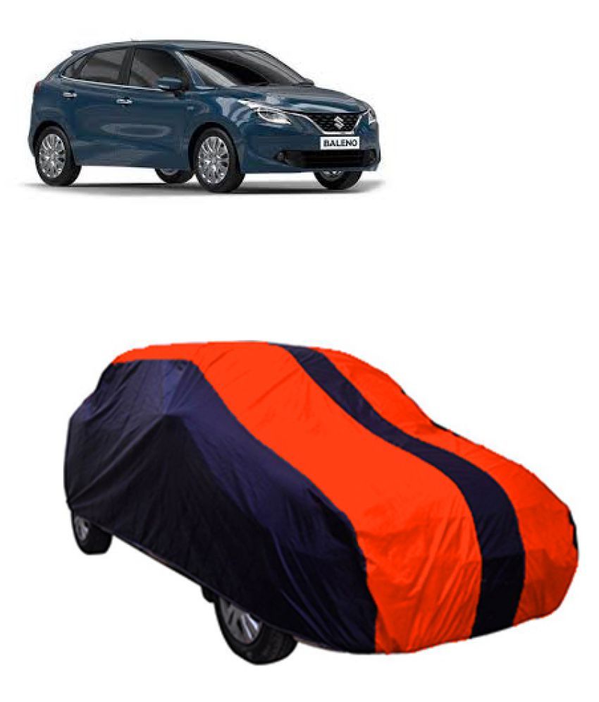 QualityBeast Maruti Suzuki Baleno Car Body Cover Orange Blue Buy QualityBeast Maruti Suzuki
