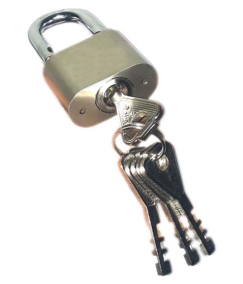 padlock with 4 keys