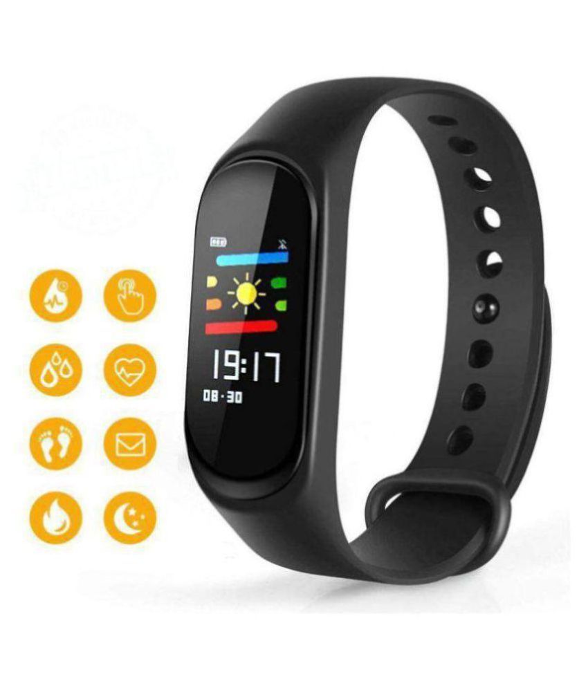 m3 smart band with heart rate sensor