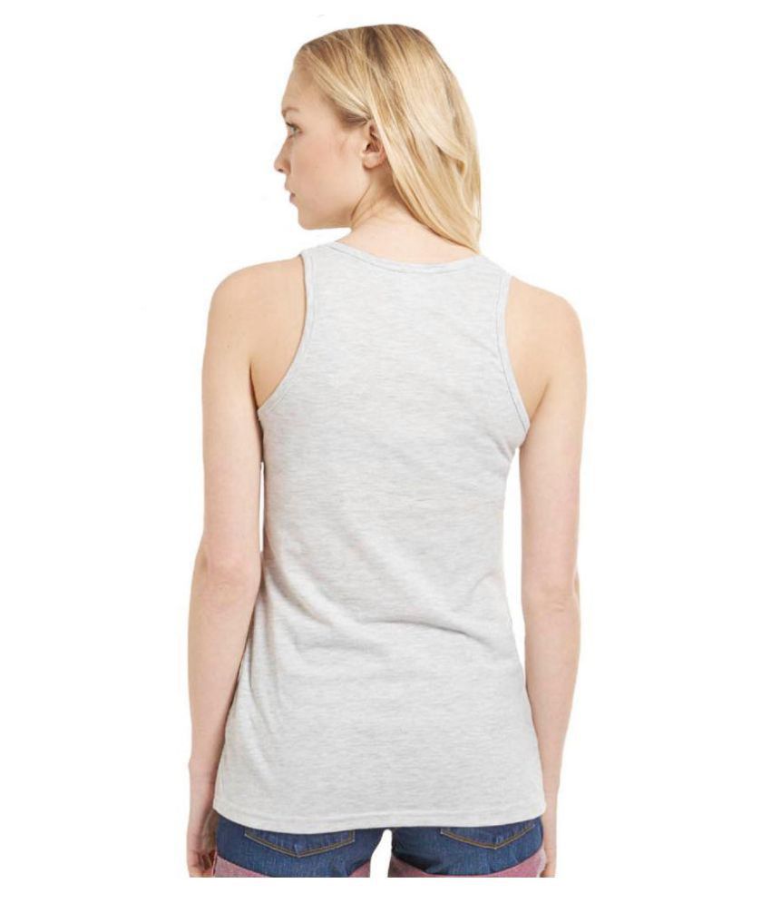 aarmy fit Poly Cotton Tank Tops - Grey - Buy aarmy fit Poly Cotton Tank ...