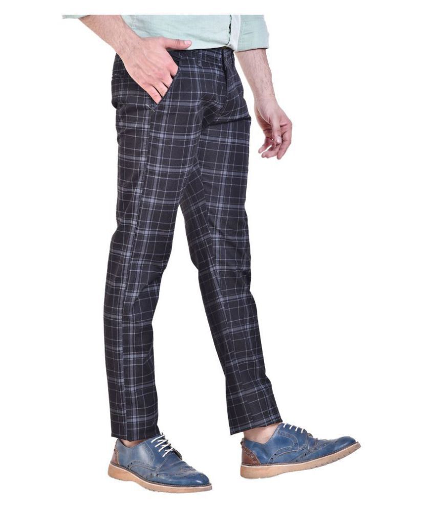 slim fit pleated pants